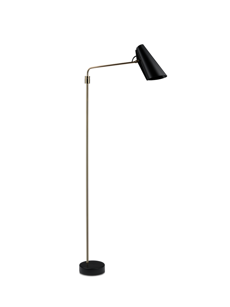 Birdy floor swing Black brass