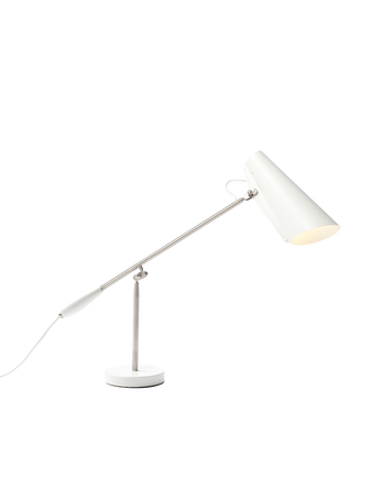 Birdy table white steel