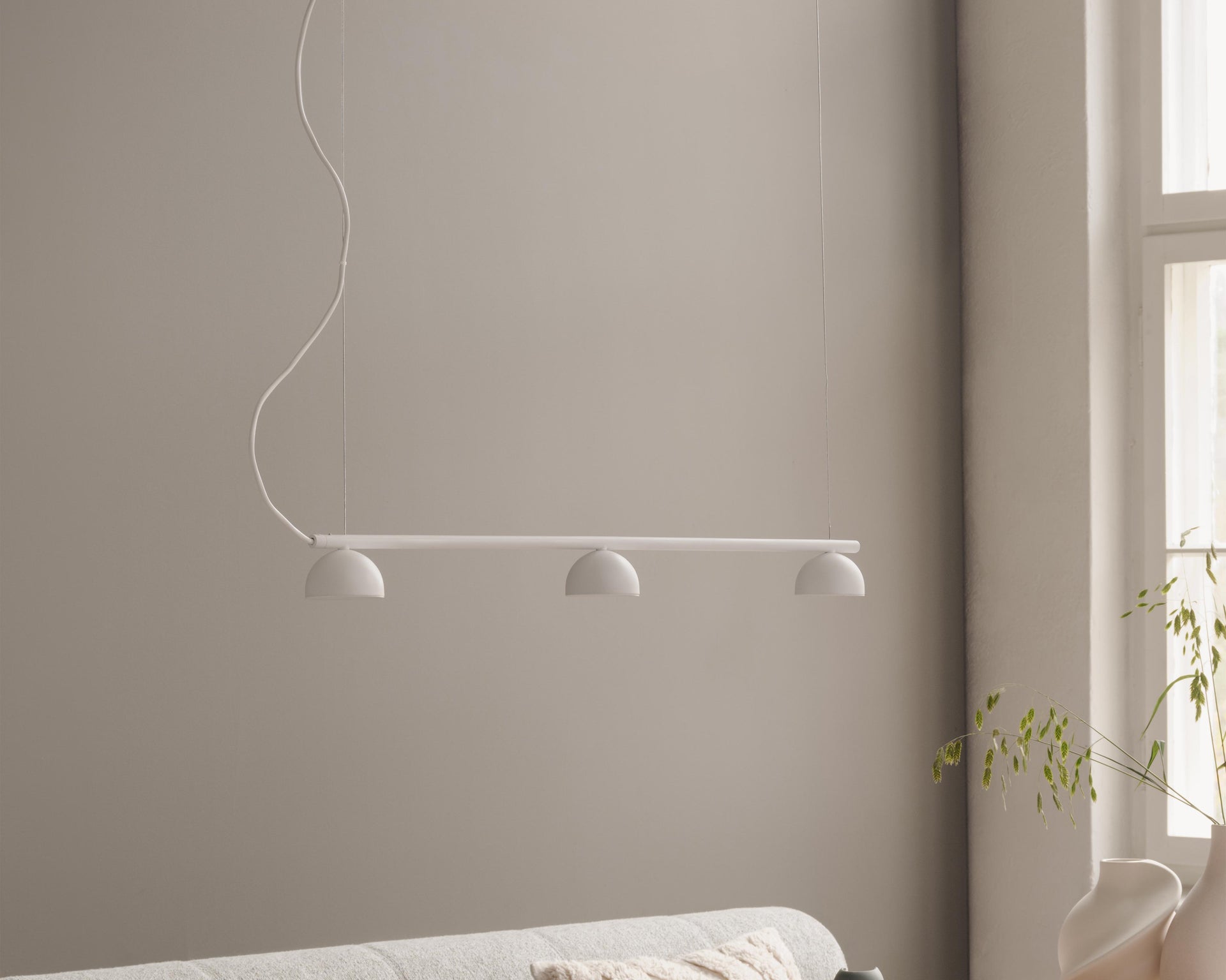 Blush rail 3 pendant lamp