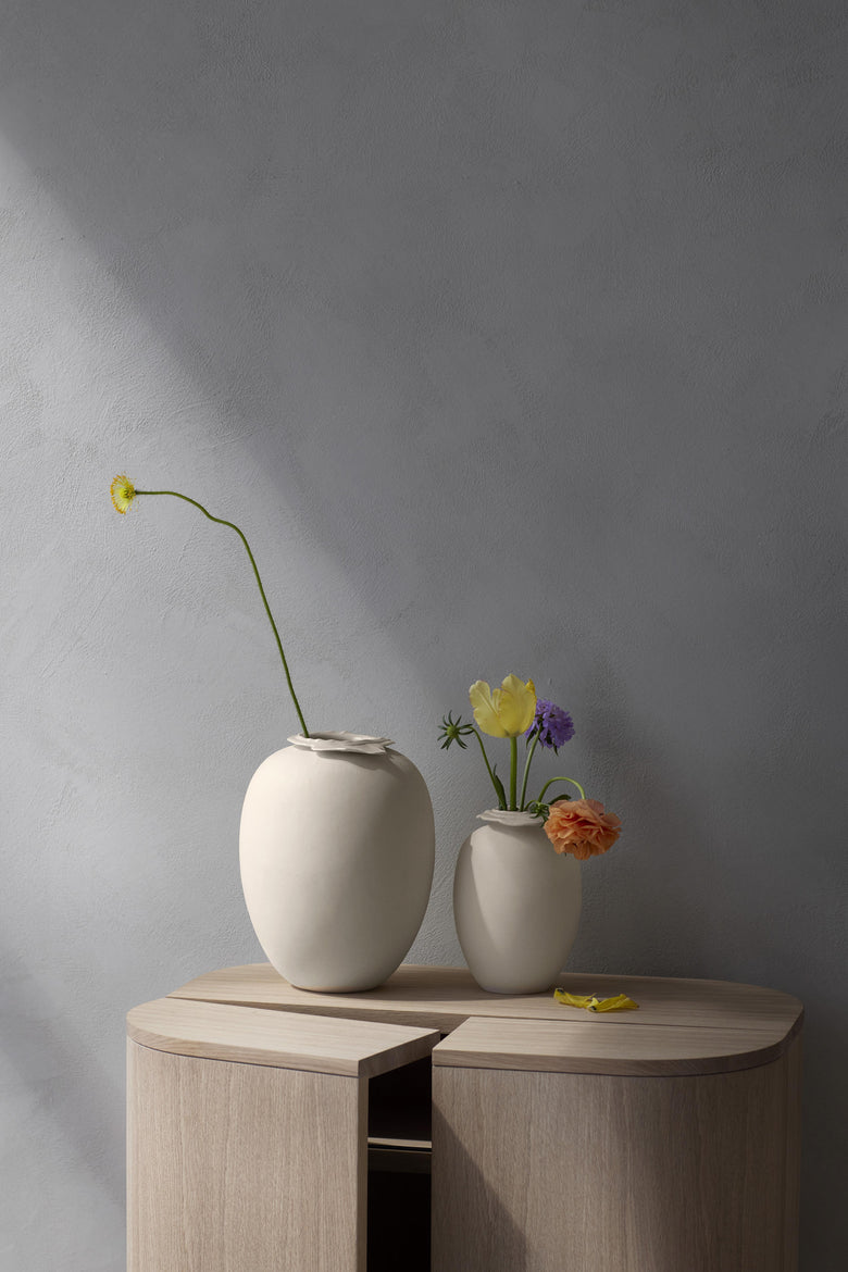 Brim vase