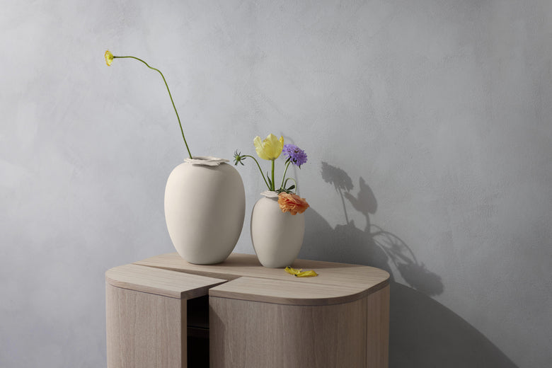 Brim vase