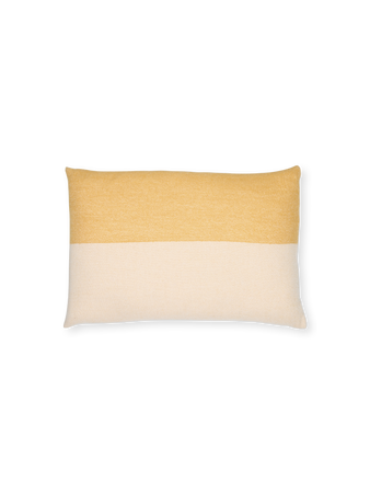 Echo cushion cover 40x60 yellow