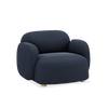 Gem lounge chair w/armrests