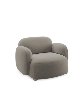 Gem lounge chair w armrest Brusvik66