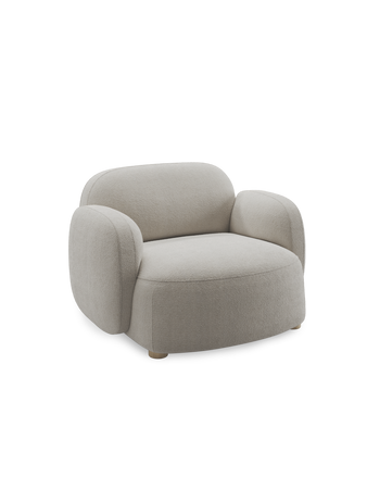 Gem lounge chair w armrest Moss11