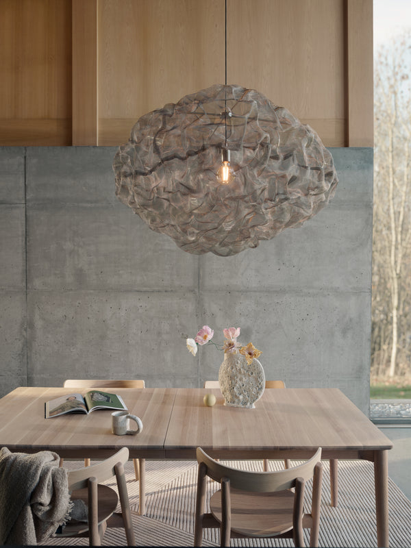 Heat XL pendant lamp steel dining Ph Einar Aslaksen