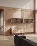 Hifive tambour and glass cabinet set 200