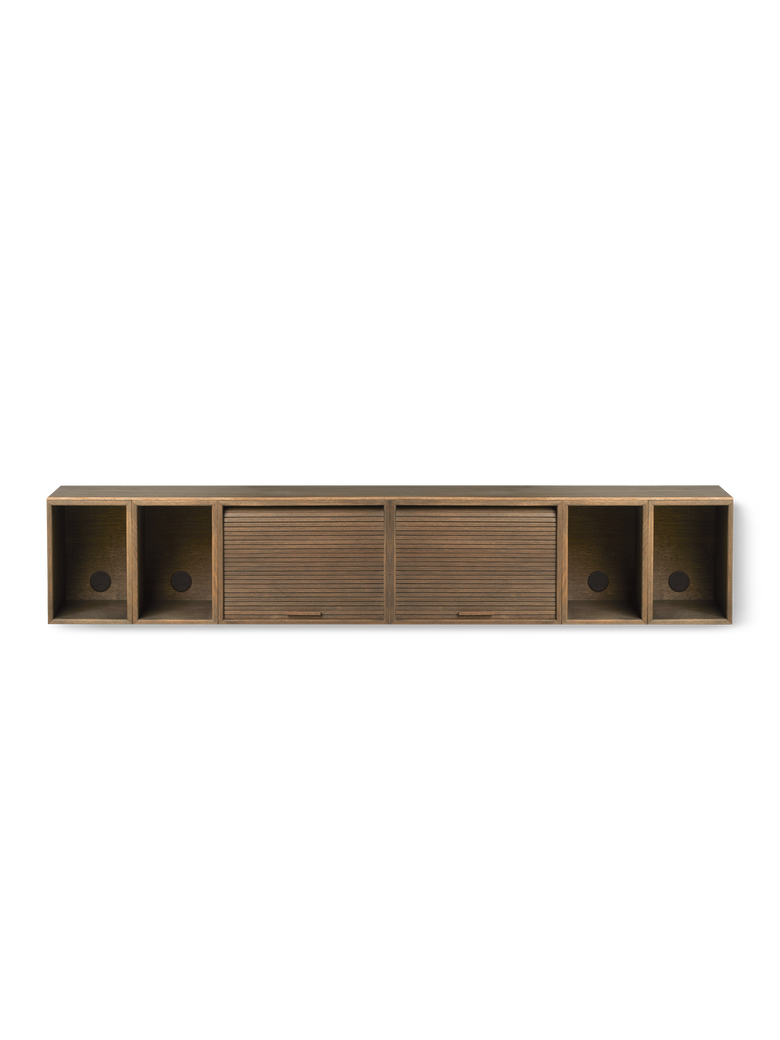 Hifive cabinet 200 smoked oak wall
