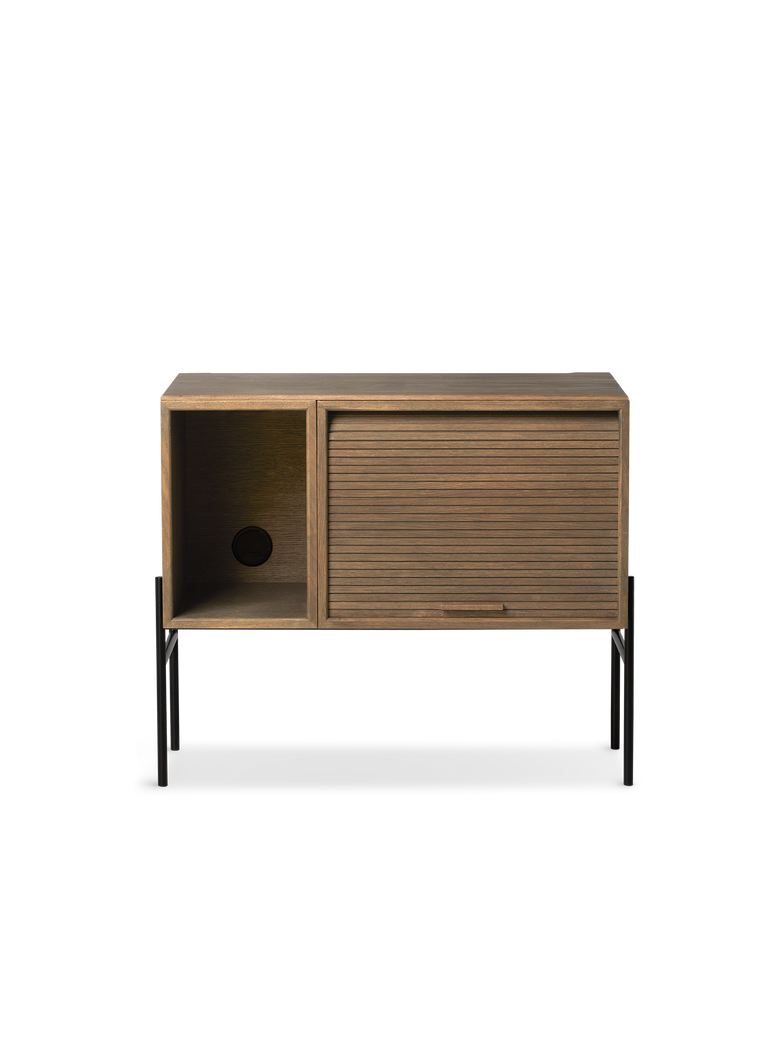 Hifive cabinet 75 smoked oak floor