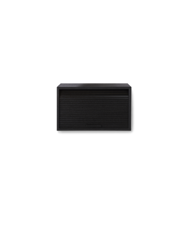 Hifive slim 50 black painted oak wall