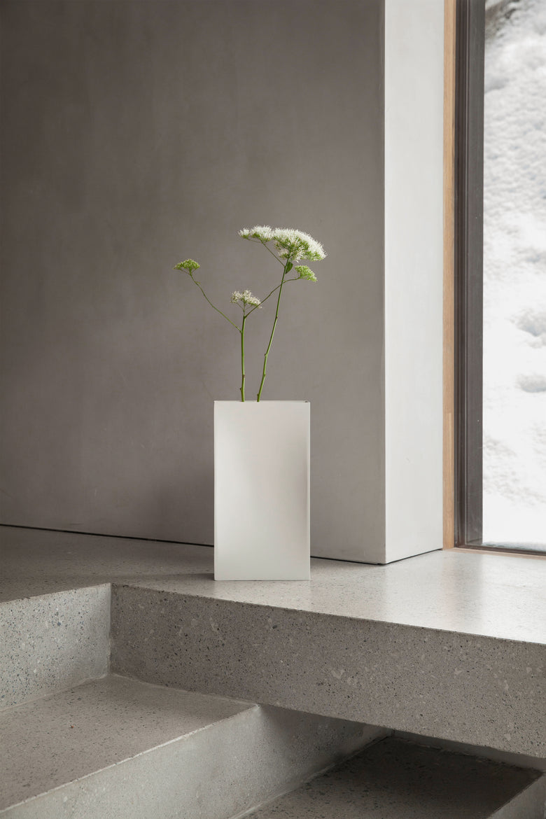Into vase