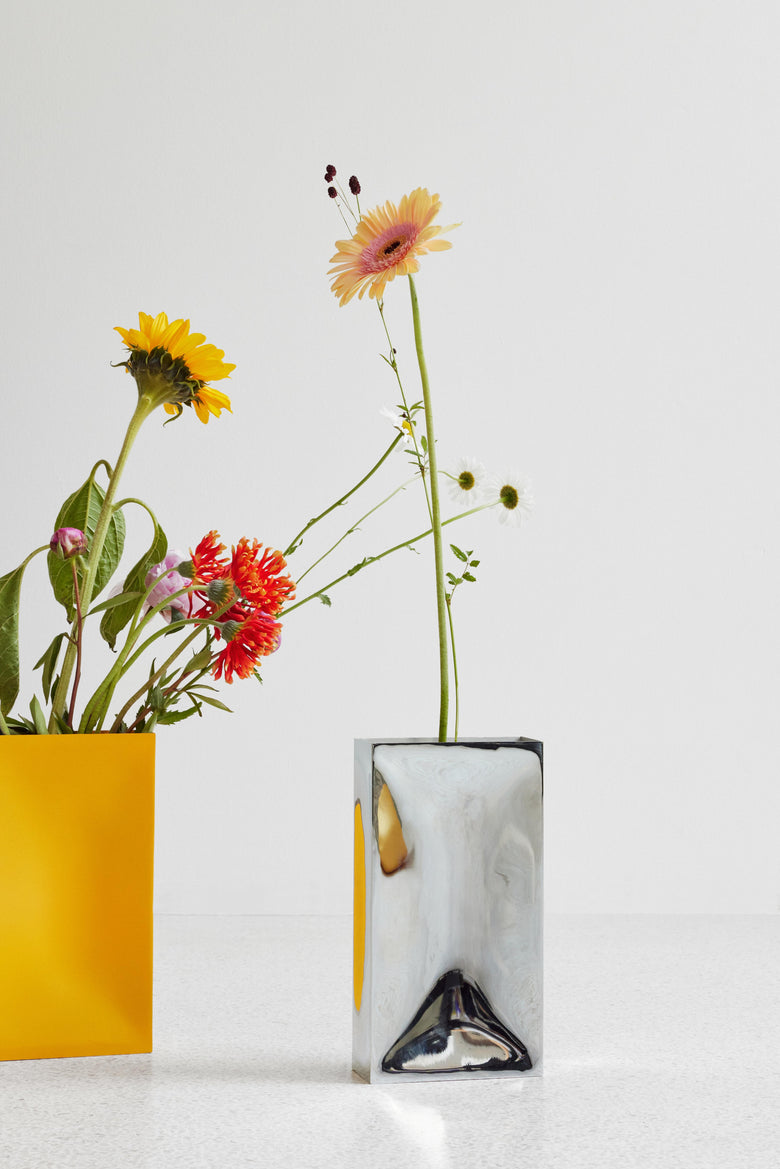 Into vase