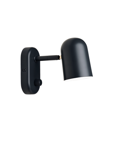 Buddy wall lamp black