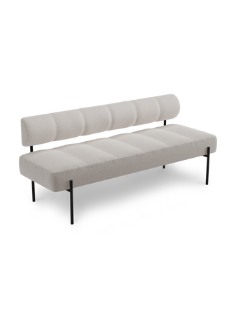 Daybe dining sofa Brusvik02 black legs