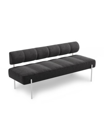 Daybe dining sofa Brusvik08 white legs