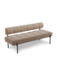Daybe dining sofa Brusvik65 black legs