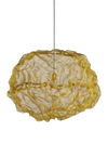 Heat brass pendant lamp