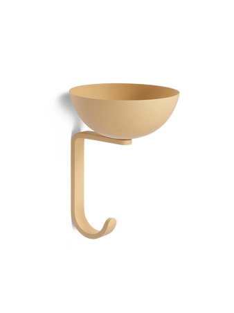 Nest wall hook Light yellow