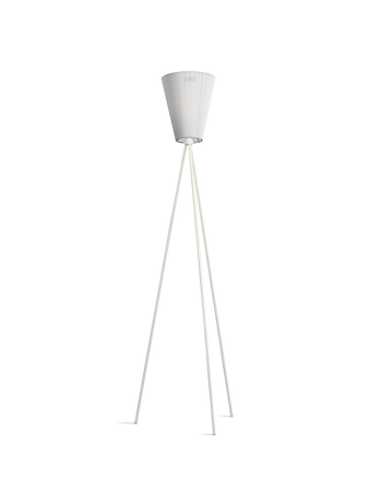Northern Oslo Wood floor lamp white white