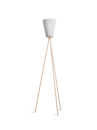 Northern Oslo wood lamp beige white