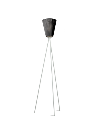 Northern Oslo wood lamp light grey black