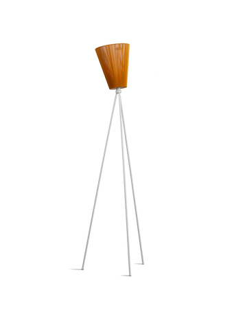 Northern Oslo wood lamp light grey caramel