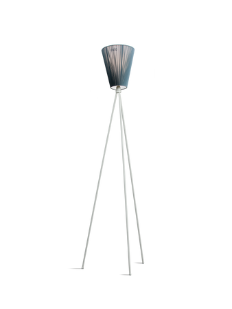 Northern Oslo wood lamp light grey green