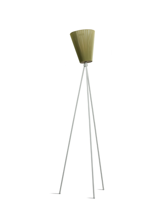 Northern Oslo wood lamp light grey olive green