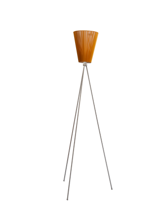 Northern Oslo wood lamp steel caramel