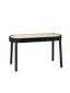 Pal bench black mesh seat