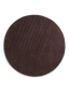 Row rug circular dark brown 1ea63e9a 3458 415a 88d5 90626e46018c