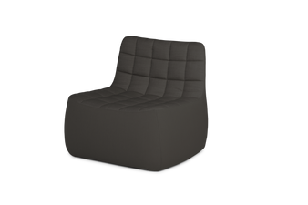 Yam lounge chair Brusvik08 Dark grey