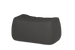 Yam medium pouf Brusvik08 Dark grey