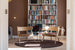 Row rug circular