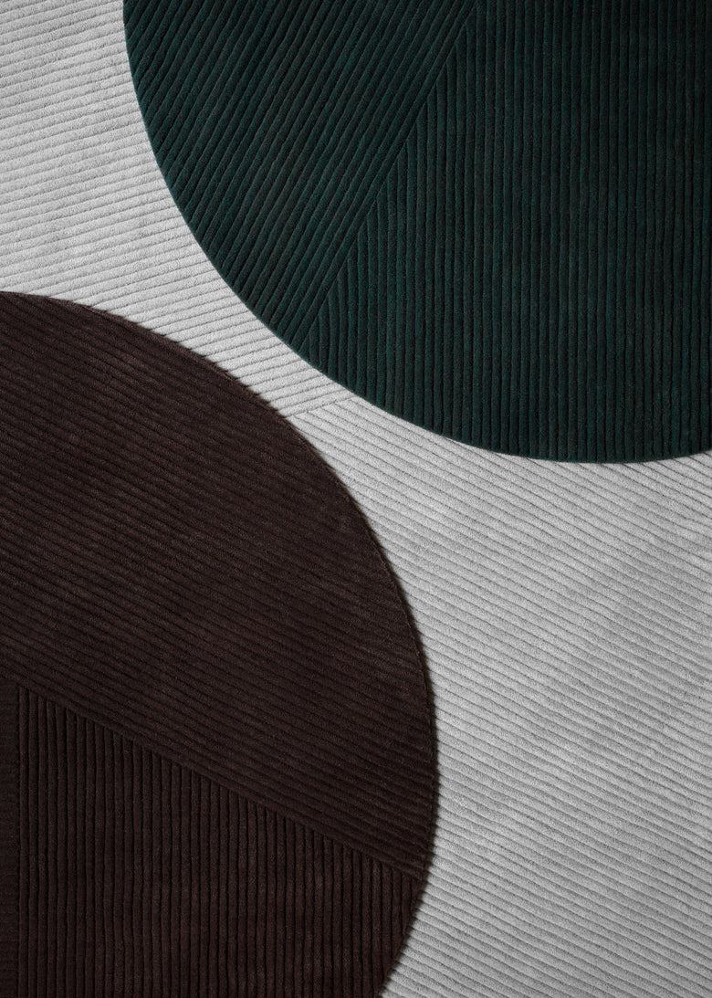 Row rug samples