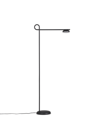 Salto floor lamp black