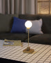 Snowball portable table lamp