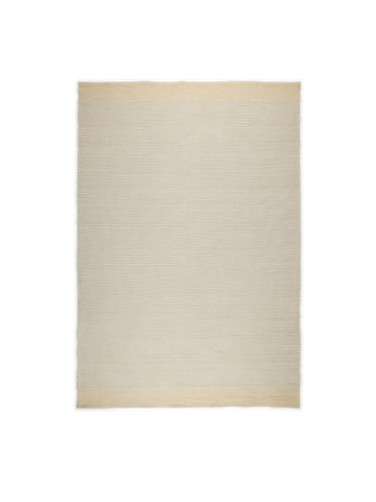 Spool rug 200x300 grey yellow