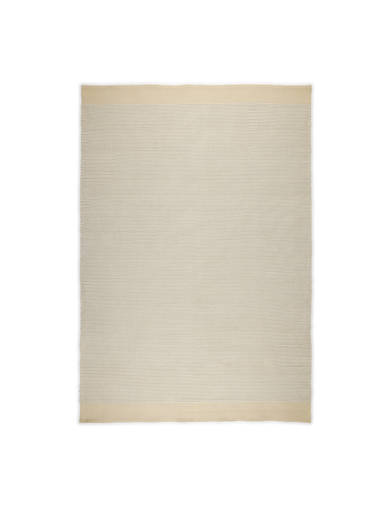 Spool rug 200x300 grey yellow