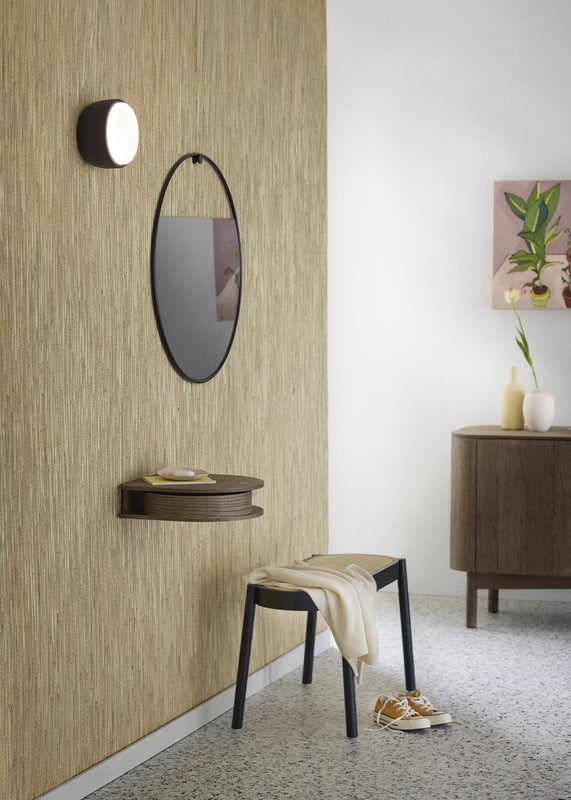 Valet wall drawer smoked oak hallway Peek ph Chris Tonnesen