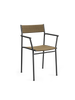 Vev dining chair w/armrests