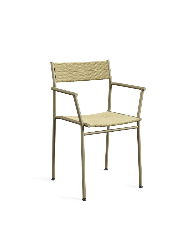Vev dining chair w/armrests